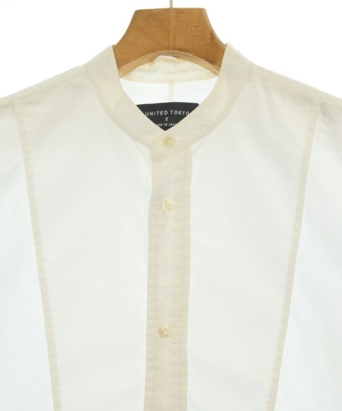 UNITED TOKYO（ユナイテッドトウキョウ）カジュアルシャツ 白 サイズ:2(M位) メンズ/2200648460039