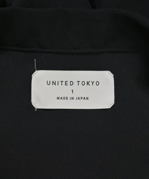 UNITED TOKYO（ユナイテッドトウキョウ）カジュアルシャツ 黒 サイズ:1(S位) メンズ/2200638895087