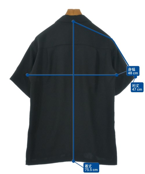 UNITED TOKYO（ユナイテッドトウキョウ）カジュアルシャツ 黒 サイズ:1(S位) メンズ/2200638895087