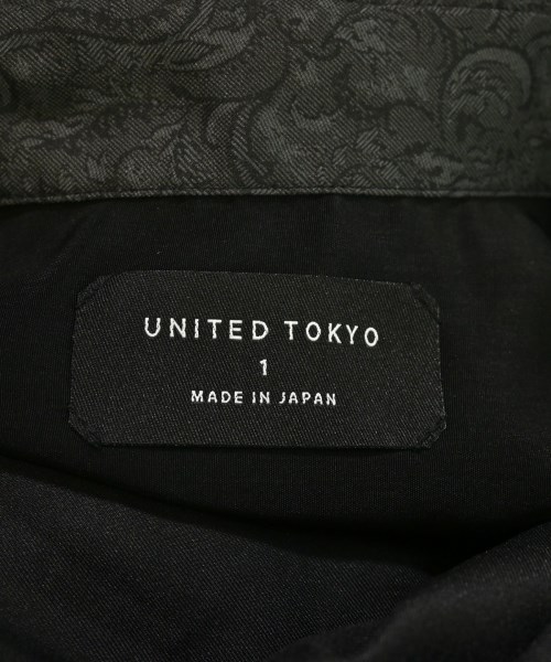 UNITED TOKYO（ユナイテッドトウキョウ）カジュアルシャツ グレー サイズ:1(S位) メンズ/2200642858177
