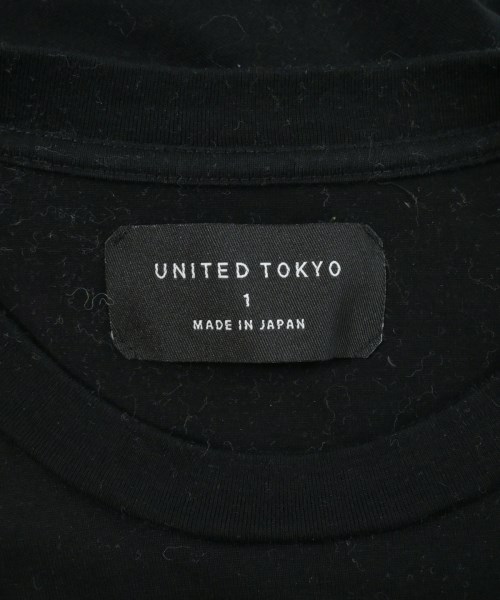 UNITED TOKYO（ユナイテッドトウキョウ）Tシャツ・カットソー 黒 サイズ:1(S位) メンズ/2200642858184