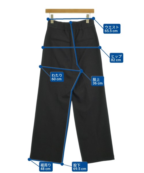 UNITED TOKYO（ユナイテッドトウキョウ）スラックス 黒 サイズ:3(L位) レディース/2200640418045