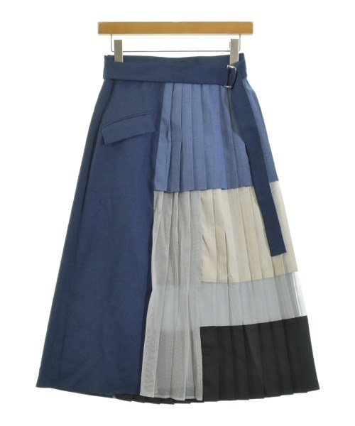 UNITED TOKYO(ユナイテッドトウキョウ)ロング・マキシ丈スカート 青 サイズ:2(M位)/2200643050129