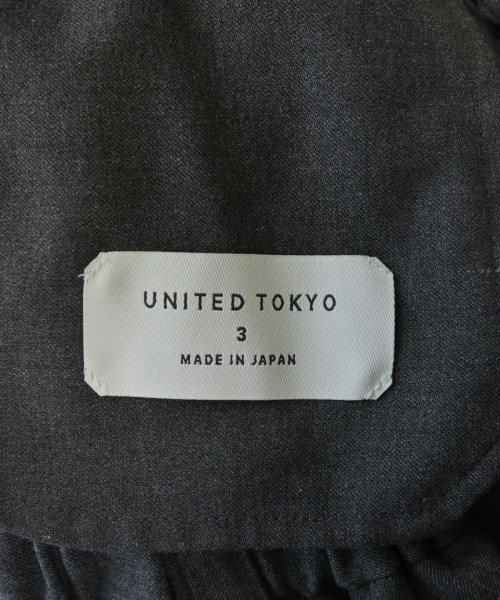 UNITED TOKYO（ユナイテッドトウキョウ）スラックス グレー サイズ:3(L位) メンズ/2200645186017