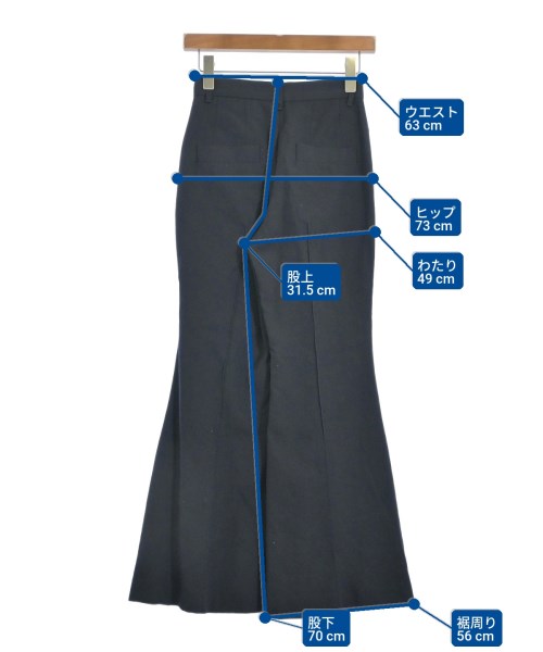 UNITED TOKYO（ユナイテッドトウキョウ）スラックス 紺 サイズ:1(S位) レディース/2200652666014