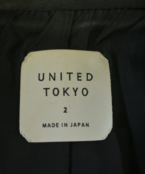 UNITED TOKYO（ユナイテッドトウキョウ）ライダース 黒 サイズ:2(M位) メンズ/2200653448091