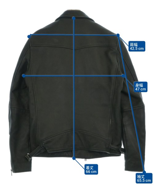 UNITED TOKYO（ユナイテッドトウキョウ）ライダース 黒 サイズ:2(M位) メンズ/2200653448091