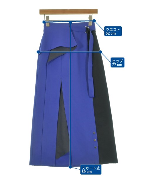 UNITED TOKYO（ユナイテッドトウキョウ）ロング・マキシ丈スカート 青 サイズ:1(S位) レディース/2200646459127