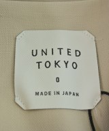 UNITED TOKYO（ユナイテッドトウキョウ）ノーカラージャケット ベージュ サイズ:0(XS位) レディース/2200700670017