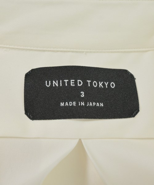UNITED TOKYO（ユナイテッドトウキョウ）カジュアルシャツ 白 サイズ:3(L位) メンズ/2200700670024