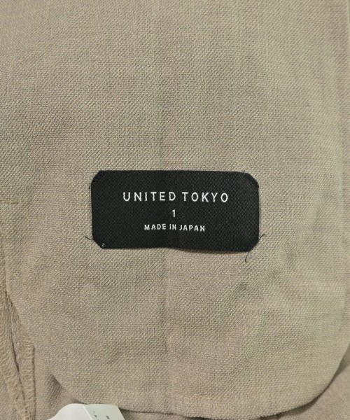 UNITED TOKYO（ユナイテッドトウキョウ）スラックス ベージュ サイズ:1(S位) レディース/2200704172203