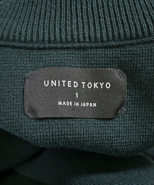 UNITED TOKYO（ユナイテッドトウキョウ）ニット・セーター 緑 サイズ:1(S位) メンズ/2200704570078