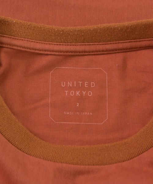UNITED TOKYO（ユナイテッドトウキョウ）Tシャツ・カットソー オレンジ サイズ:2(M位) メンズ/2200705040013