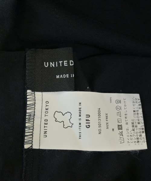 UNITED TOKYO（ユナイテッドトウキョウ）ワンピース 黒 サイズ:F レディース/2200705624121