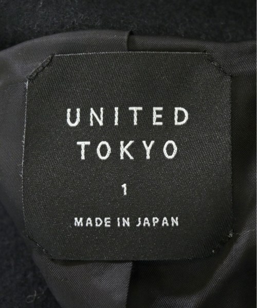 UNITED TOKYO（ユナイテッドトウキョウ）ダッフルコート 黒 サイズ:1(S位) レディース/2200705593014