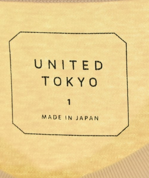 UNITED TOKYO（ユナイテッドトウキョウ）Tシャツ・カットソー ベージュ サイズ:1(S位) レディース/2200705617048