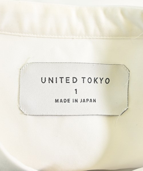 UNITED TOKYO（ユナイテッドトウキョウ）カジュアルシャツ 白 サイズ:1(S位) メンズ/2200707281087