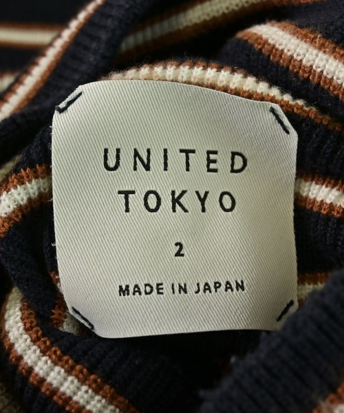 UNITED TOKYO（ユナイテッドトウキョウ）ニット・セーター 紺 サイズ:2(M位) メンズ/2200662702030