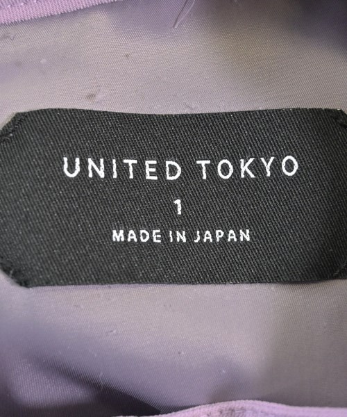 UNITED TOKYO（ユナイテッドトウキョウ）ワンピース 紫 サイズ:1(S位) レディース/2200663154029