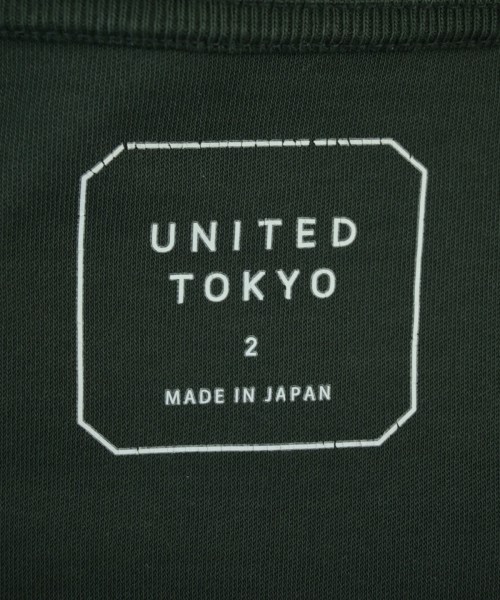 UNITED TOKYO（ユナイテッドトウキョウ）Tシャツ・カットソー 緑 サイズ:2(M位) メンズ/2200660632124
