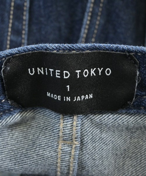 UNITED TOKYO（ユナイテッドトウキョウ）デニムパンツ 青 サイズ:1(S位) レディース/2200665058080
