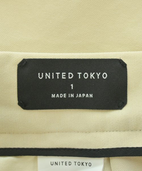 UNITED TOKYO（ユナイテッドトウキョウ）スラックス ベージュ サイズ:1(S位) レディース/2200665058332