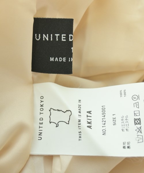 UNITED TOKYO（ユナイテッドトウキョウ）スラックス ベージュ サイズ:1(S位) レディース/2200665058349