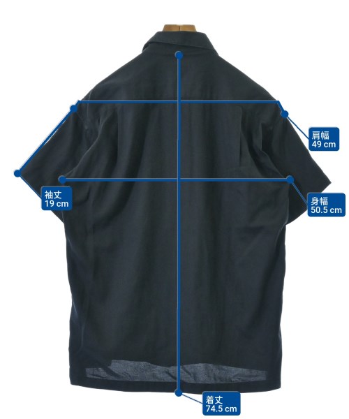 UNITED TOKYO（ユナイテッドトウキョウ）カジュアルシャツ 紺 サイズ:2(M位) メンズ/2200665965050