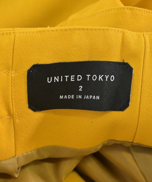 UNITED TOKYO（ユナイテッドトウキョウ）ロング・マキシ丈スカート 黄 サイズ:2(M位) レディース/2200662664031