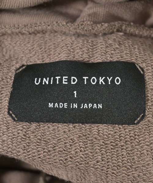 UNITED TOKYO（ユナイテッドトウキョウ）パーカー 茶 サイズ:1(S位) レディース/2200663998050