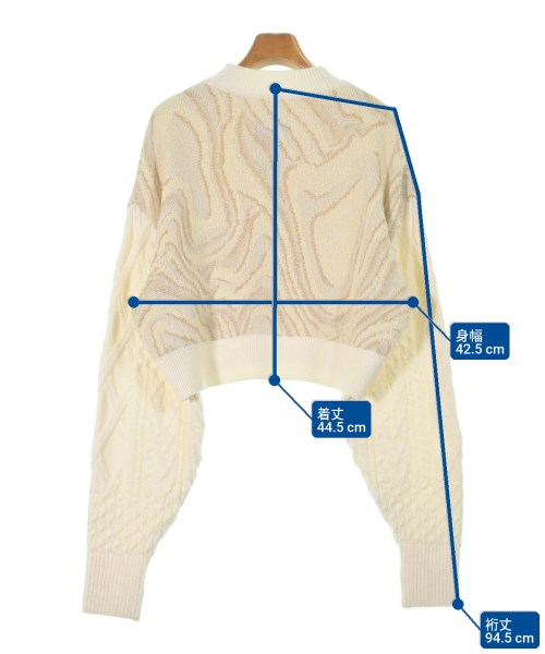 UNITED TOKYO（ユナイテッドトウキョウ）ニット・セーター 白 サイズ:1(S位) レディース/2200668636032