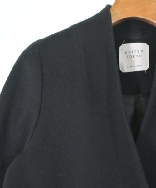 UNITED TOKYO（ユナイテッドトウキョウ）チェスターコート 黒 サイズ:-(L位) レディース/2200669364026