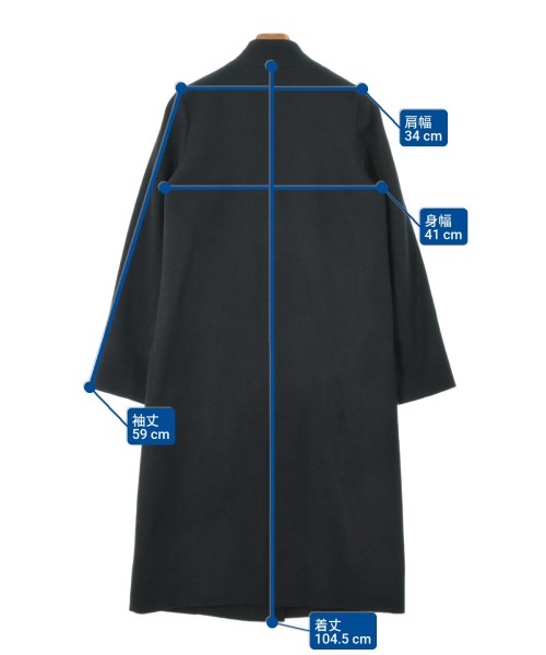 UNITED TOKYO（ユナイテッドトウキョウ）チェスターコート 黒 サイズ:-(L位) レディース/2200669364026