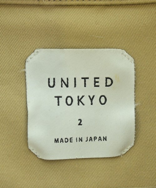 UNITED TOKYO（ユナイテッドトウキョウ）トレンチコート ベージュ サイズ:2(M位) メンズ/2200664766030