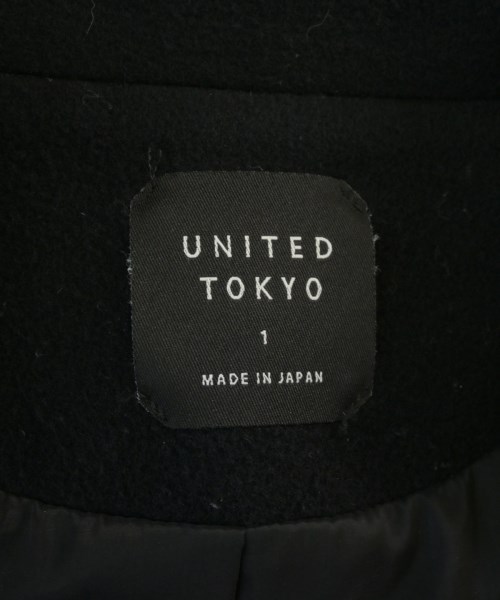 UNITED TOKYO（ユナイテッドトウキョウ）チェスターコート 黒 サイズ:1(S位) レディース/2200666759016