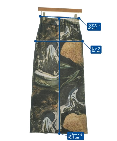 UNITED TOKYO（ユナイテッドトウキョウ）ロング・マキシ丈スカート 黒 サイズ:F レディース/2200669679014