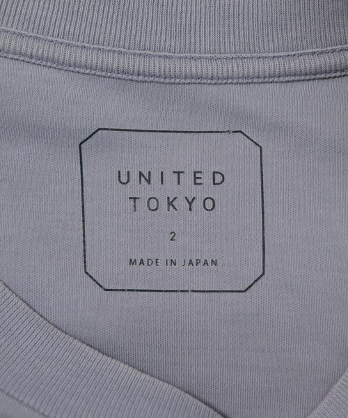 UNITED TOKYO（ユナイテッドトウキョウ）Tシャツ・カットソー グレー サイズ:2(M位) メンズ/2200671668020