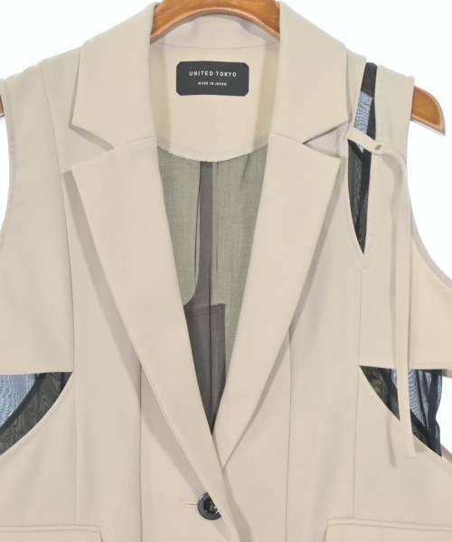 UNITED TOKYO（ユナイテッドトウキョウ）カジュアルジャケット ベージュ サイズ:F レディース/2200672097010