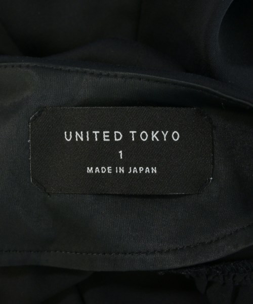 UNITED TOKYO（ユナイテッドトウキョウ）オールインワン/サロペット 黒 サイズ:1(S位) レディース/2200727921055