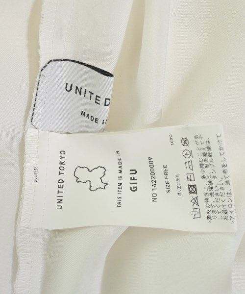 UNITED TOKYO（ユナイテッドトウキョウ）カジュアルシャツ 白 サイズ:F レディース/2200730157014