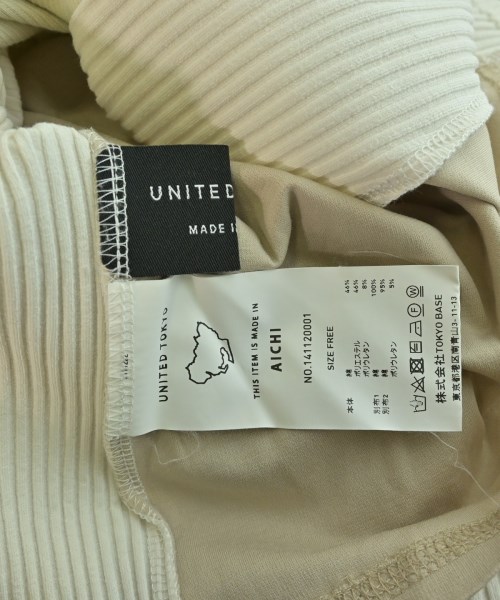 UNITED TOKYO（ユナイテッドトウキョウ）Tシャツ・カットソー ベージュ サイズ:F レディース/2200725522025