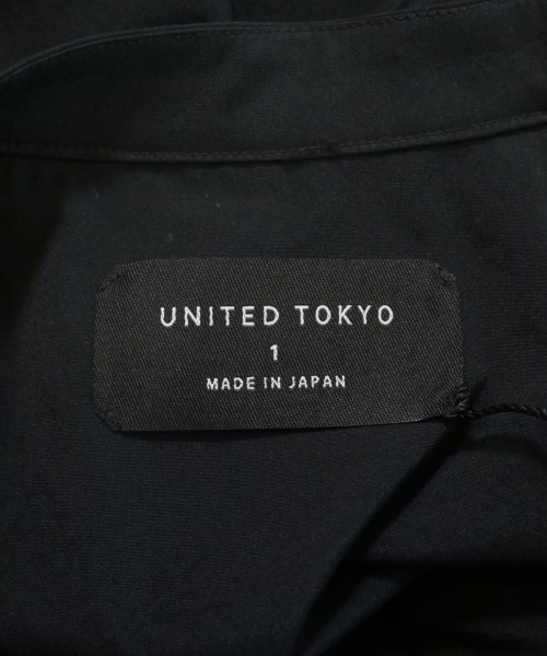 UNITED TOKYO（ユナイテッドトウキョウ）カジュアルシャツ 黒 サイズ:1(S位) レディース/2200732323479