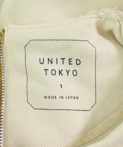 UNITED TOKYO（ユナイテッドトウキョウ）スウェット 白 サイズ:1(S位) レディース/2200733164620