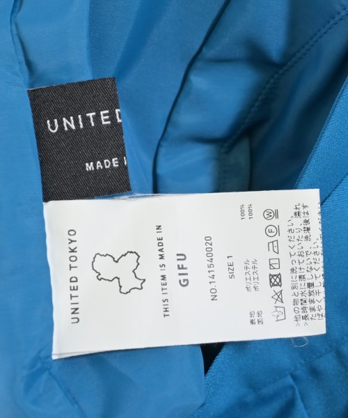 UNITED TOKYO（ユナイテッドトウキョウ）スラックス 青 サイズ:1(S位) レディース/2200733909023