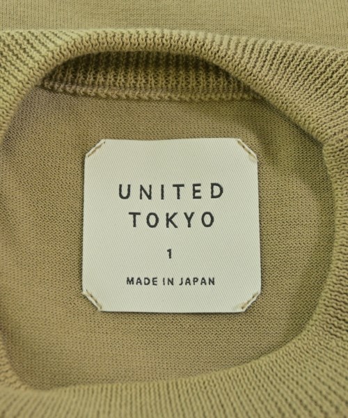 UNITED TOKYO（ユナイテッドトウキョウ）ニット・セーター ベージュ サイズ:1(S位) メンズ/2200720052053