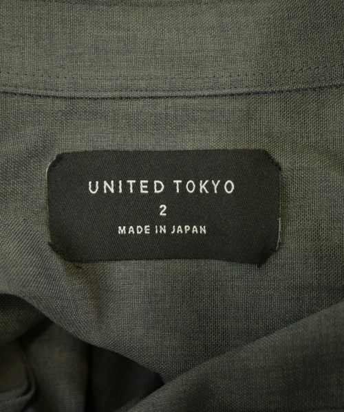 UNITED TOKYO（ユナイテッドトウキョウ）カジュアルシャツ グレー サイズ:2(M位) メンズ/2200712634328