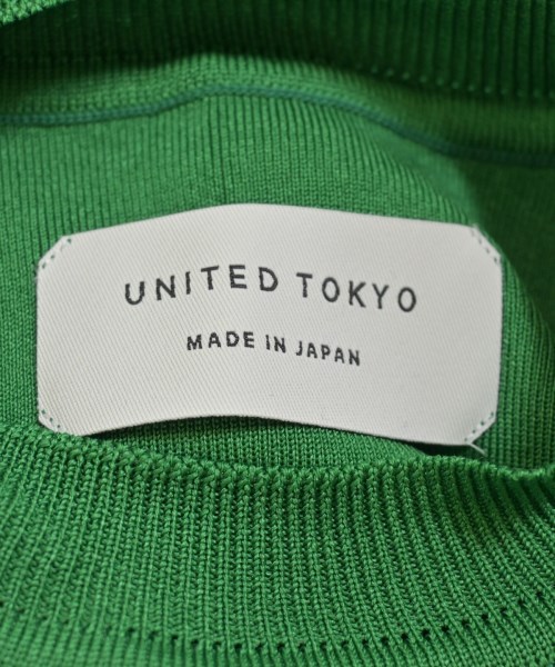 UNITED TOKYO（ユナイテッドトウキョウ）ニット・セーター 緑 サイズ:F レディース/2200717237159