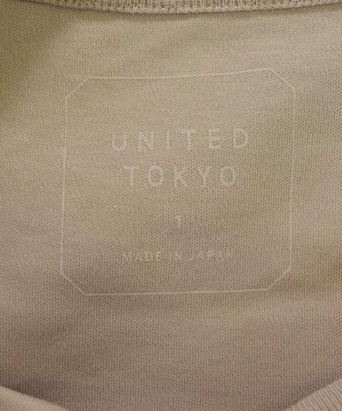 UNITED TOKYO（ユナイテッドトウキョウ）Tシャツ・カットソー ベージュ サイズ:1(S位) レディース/2200721824086