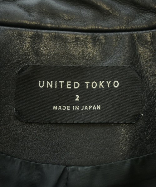 UNITED TOKYO（ユナイテッドトウキョウ）ライダース 黒 サイズ:2(M位) レディース/2200721861012