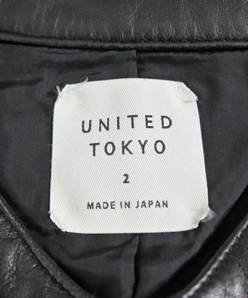 UNITED TOKYO（ユナイテッドトウキョウ）ライダース 黒 サイズ:2(M位) メンズ/2200719786013